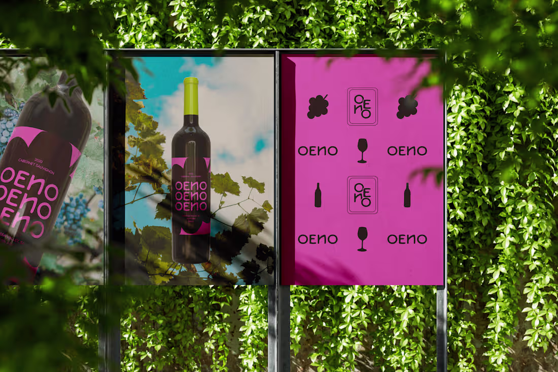 Cover image for OENO – Premium Wine Branding with a Modern Twist