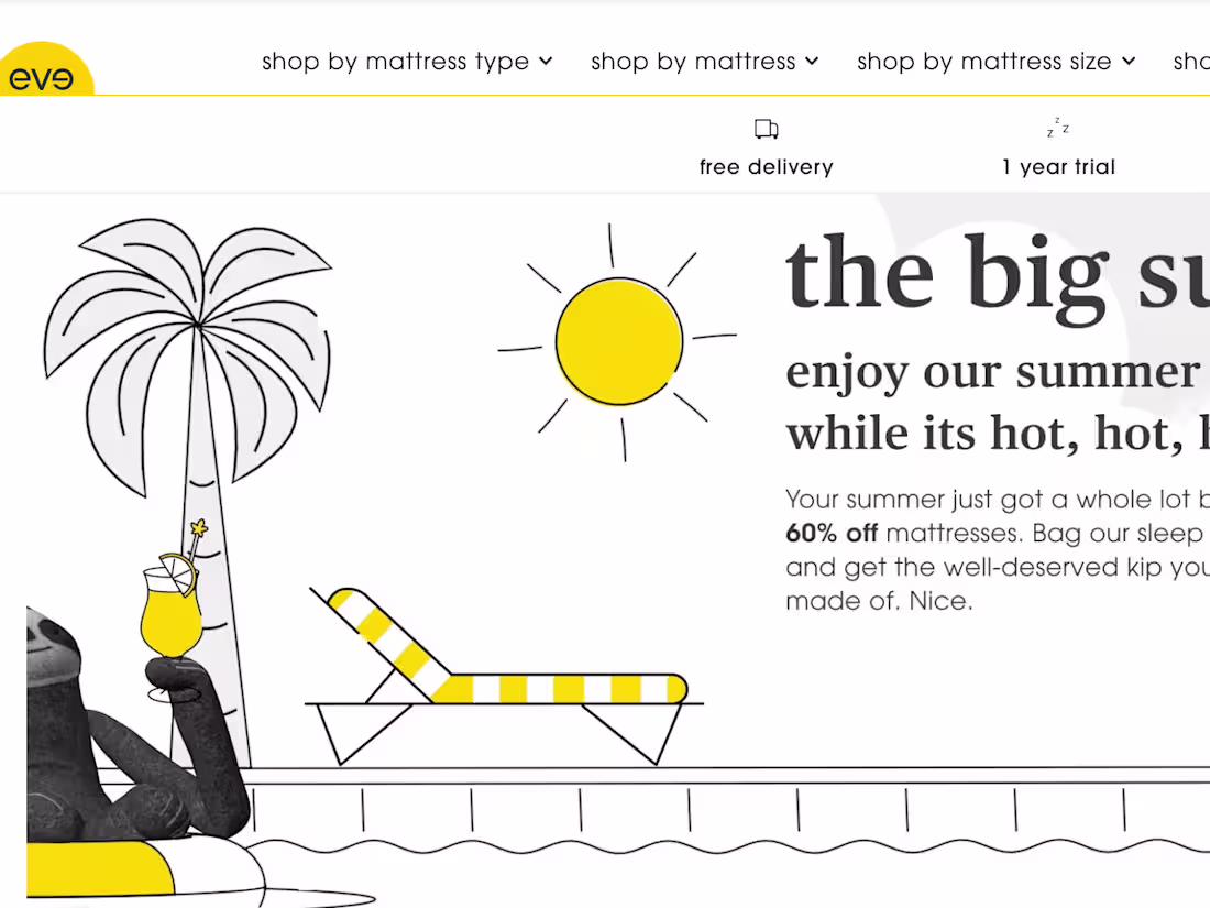 Cover image for Eve Mattress UK