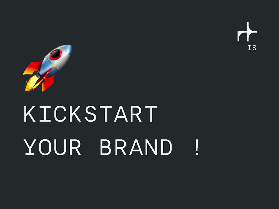 Cover image for 🚀 Kickstart your Brand ! | Core Visual Identity System