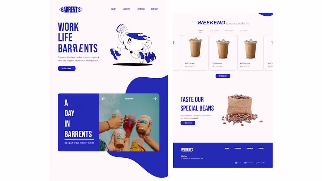 Cover image for Company Profile for Coffee Shop