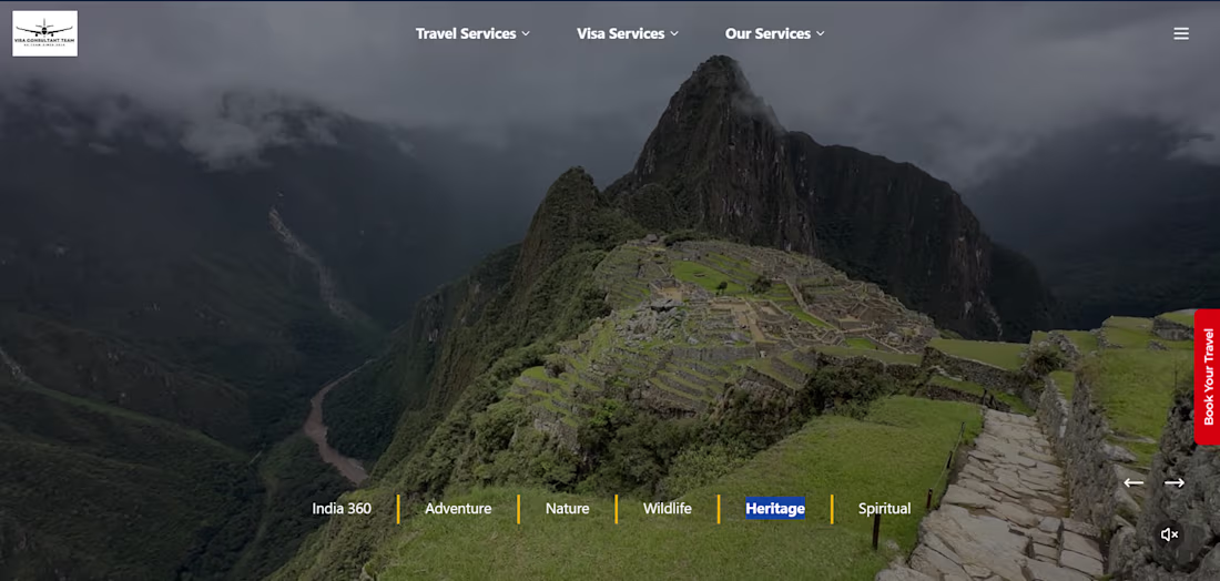 Cover image for Tour And Travel Company