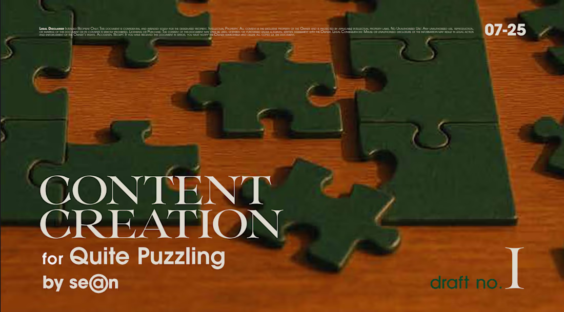 Cover image for content creation/concept build for brand