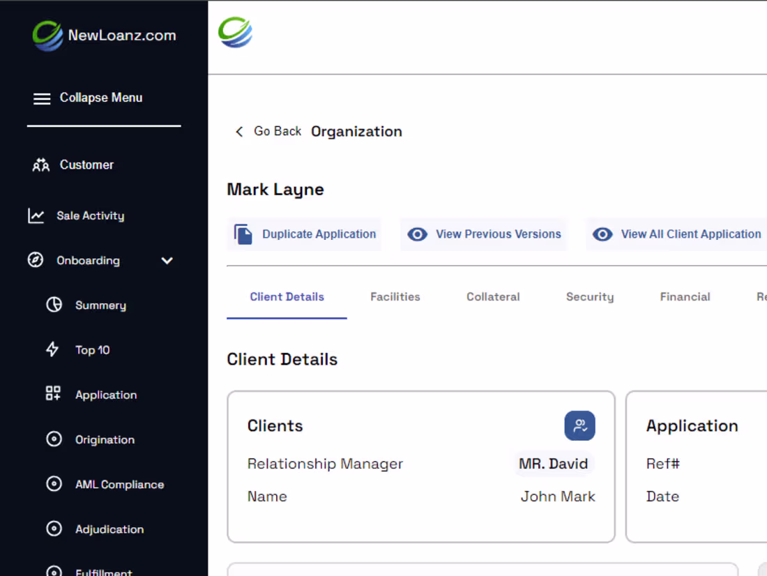 Cover image for NewLoanz Internal System