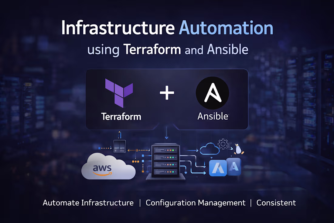 Cover image for Infrastructure automation using Terraform and Ansible