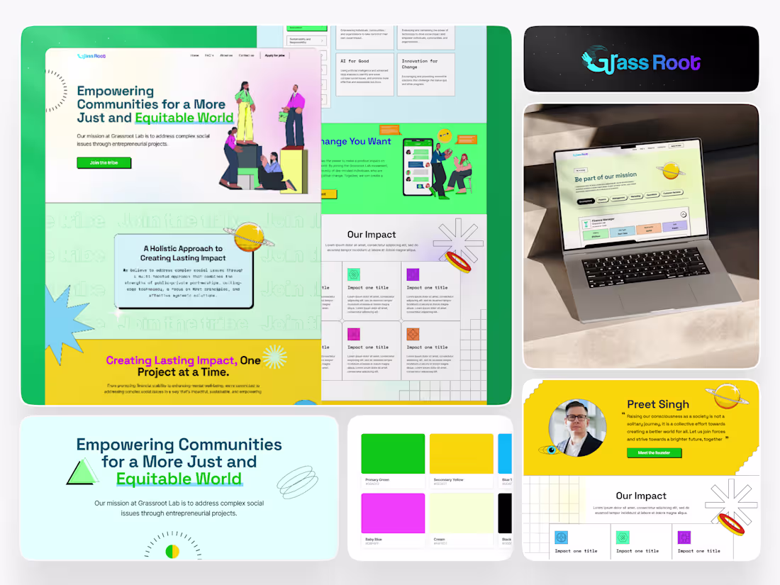 Cover image for NGO Site | Nextjs Custom Web Dev + UI Design