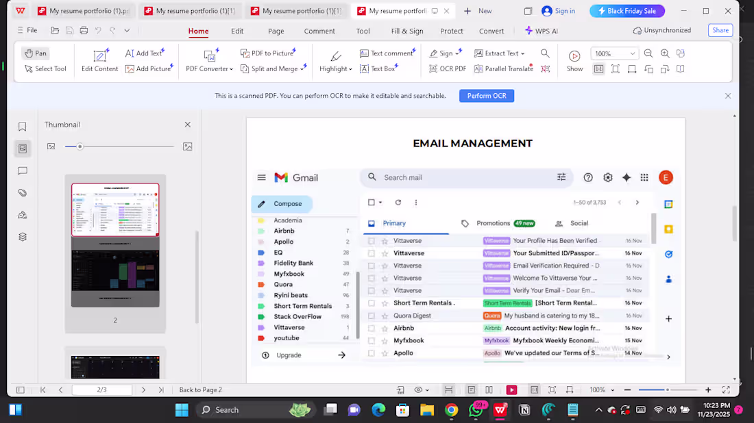 Cover image for “I implemented a structured email management system to organ...