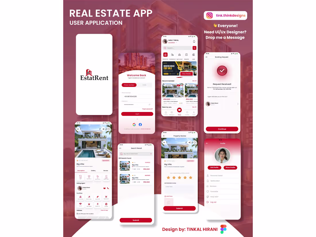 Cover image for Realestate Mobile Application