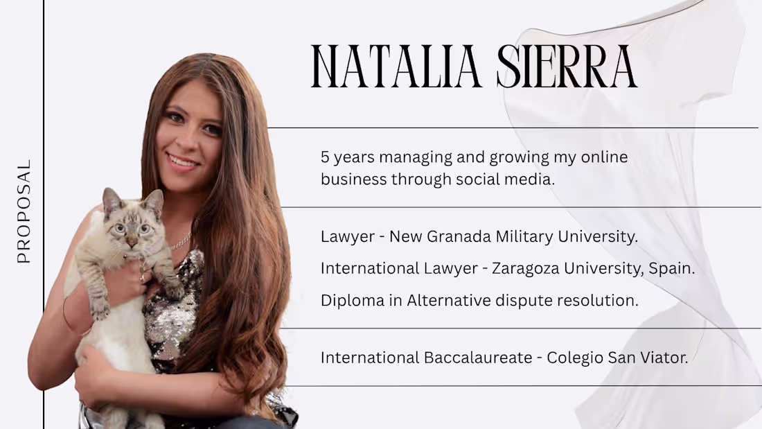 Cover image for Portfolio Natalia Sierra
