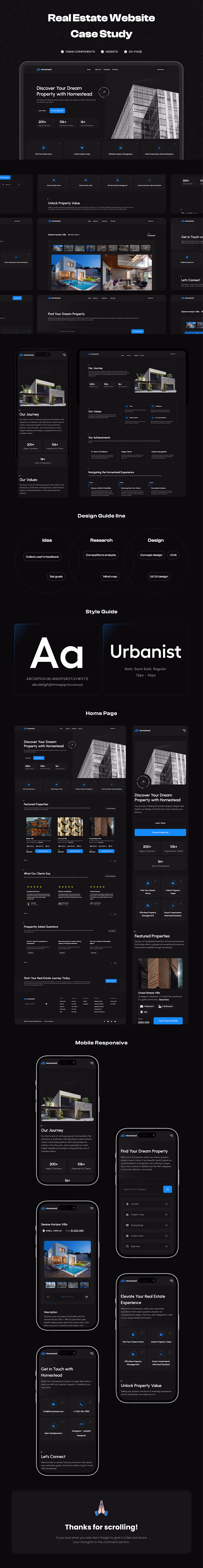 Cover image for Homestead - Real Estate Website