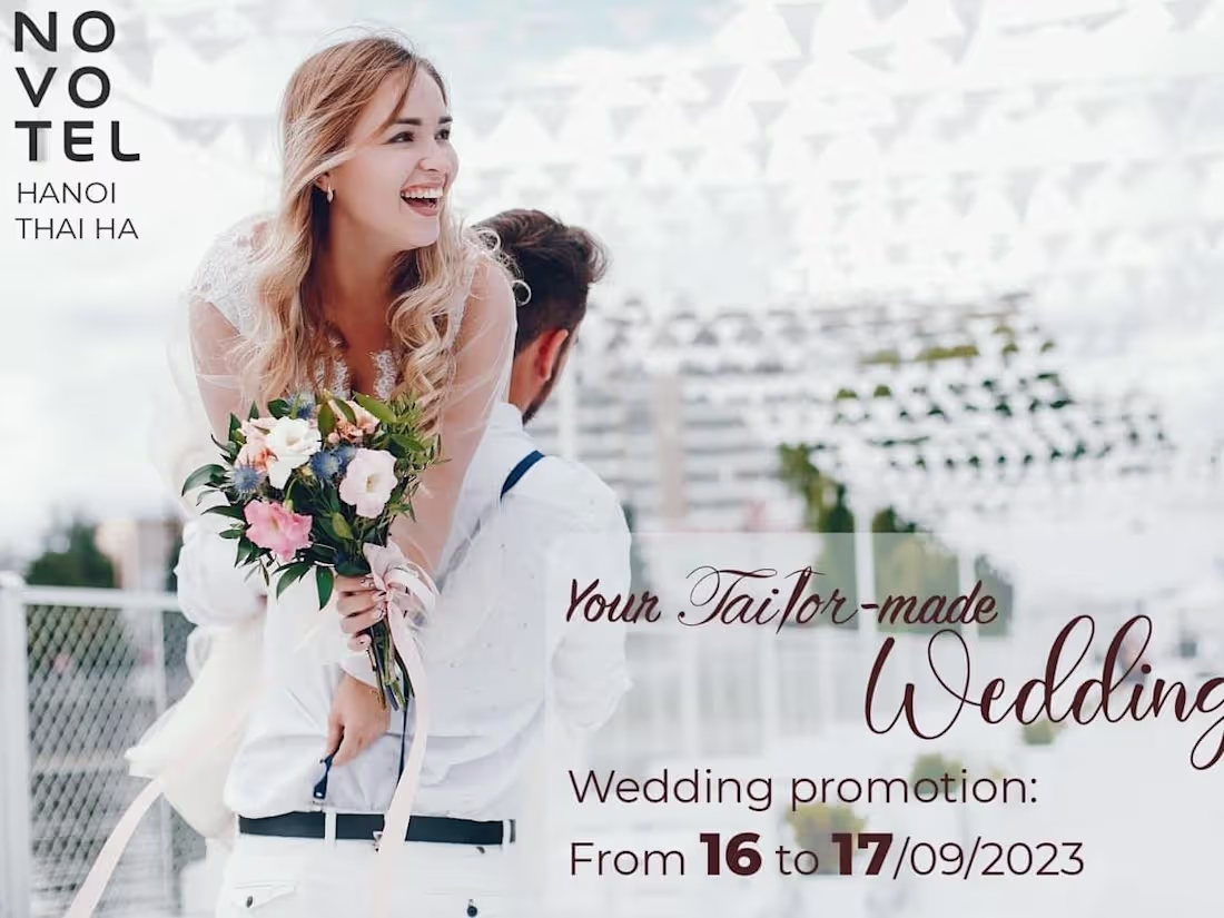Cover image for Novotel Wedding