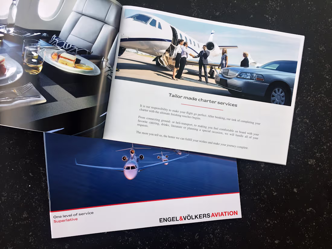 Cover image for Ate the rich but also helped them shop for private jets