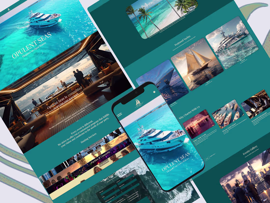 Cover image for Opulent Seas