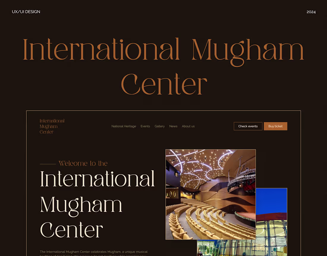 Cover image for International Mugham Center - Product Design Case Study
