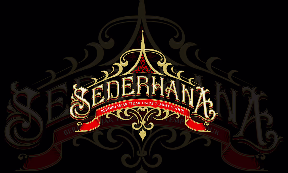 Cover image for Luxury Victorian Lettering Logo :: Behance