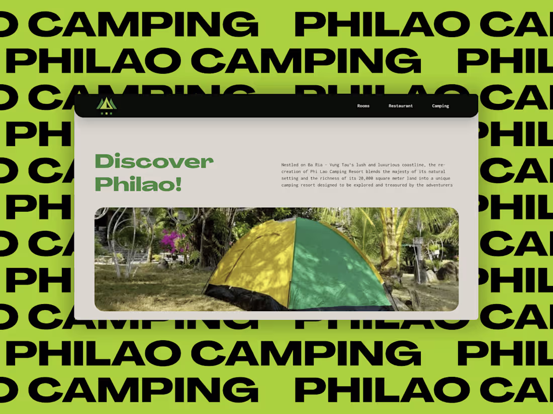 Cover image for PhilaoCamping.com - Website Design & Webflow Development