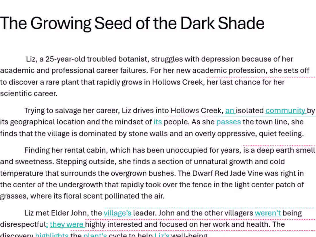 Cover image for A Psychological Horror story that I edited. The story is tol...