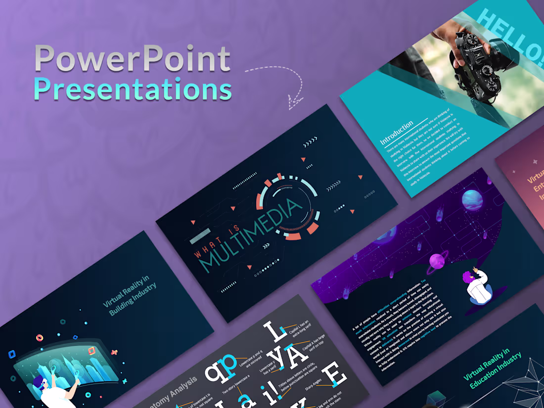 Cover image for Designs for PowerPoint presentations