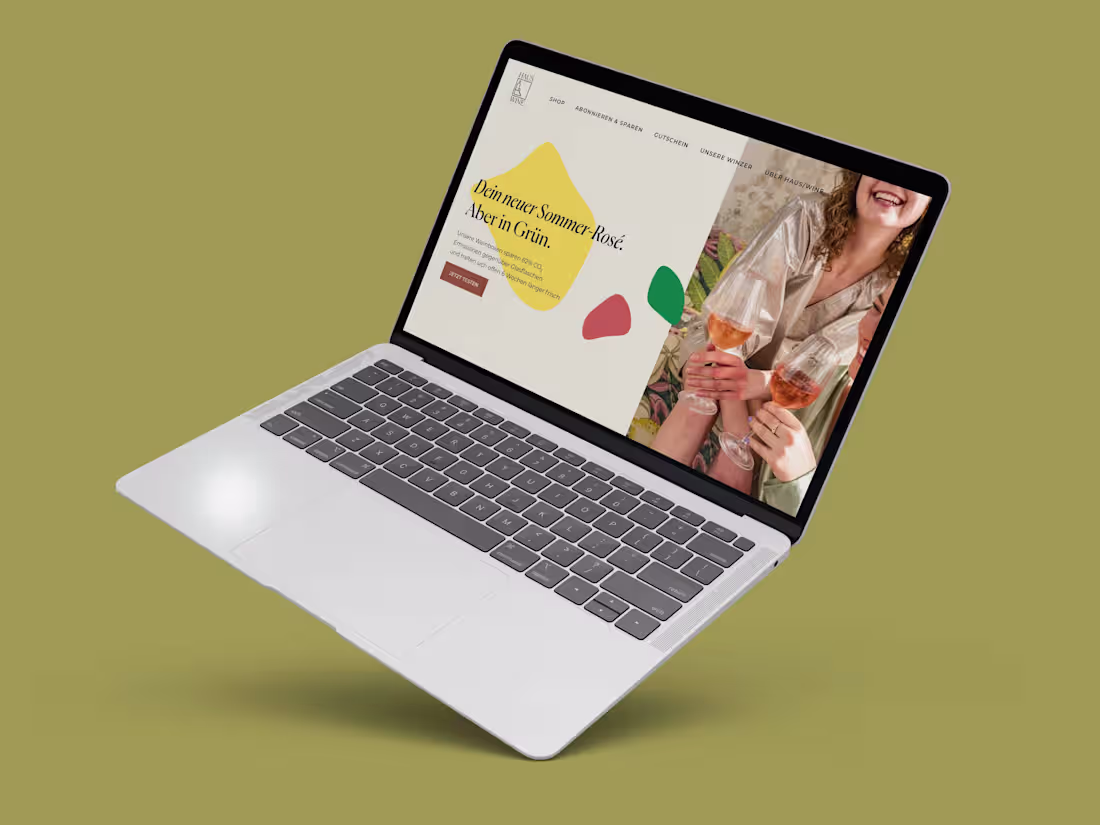 Cover image for Haus Wine website