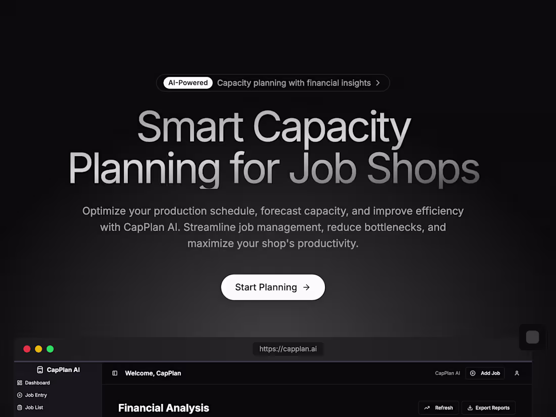 Cover image for Capplan AI