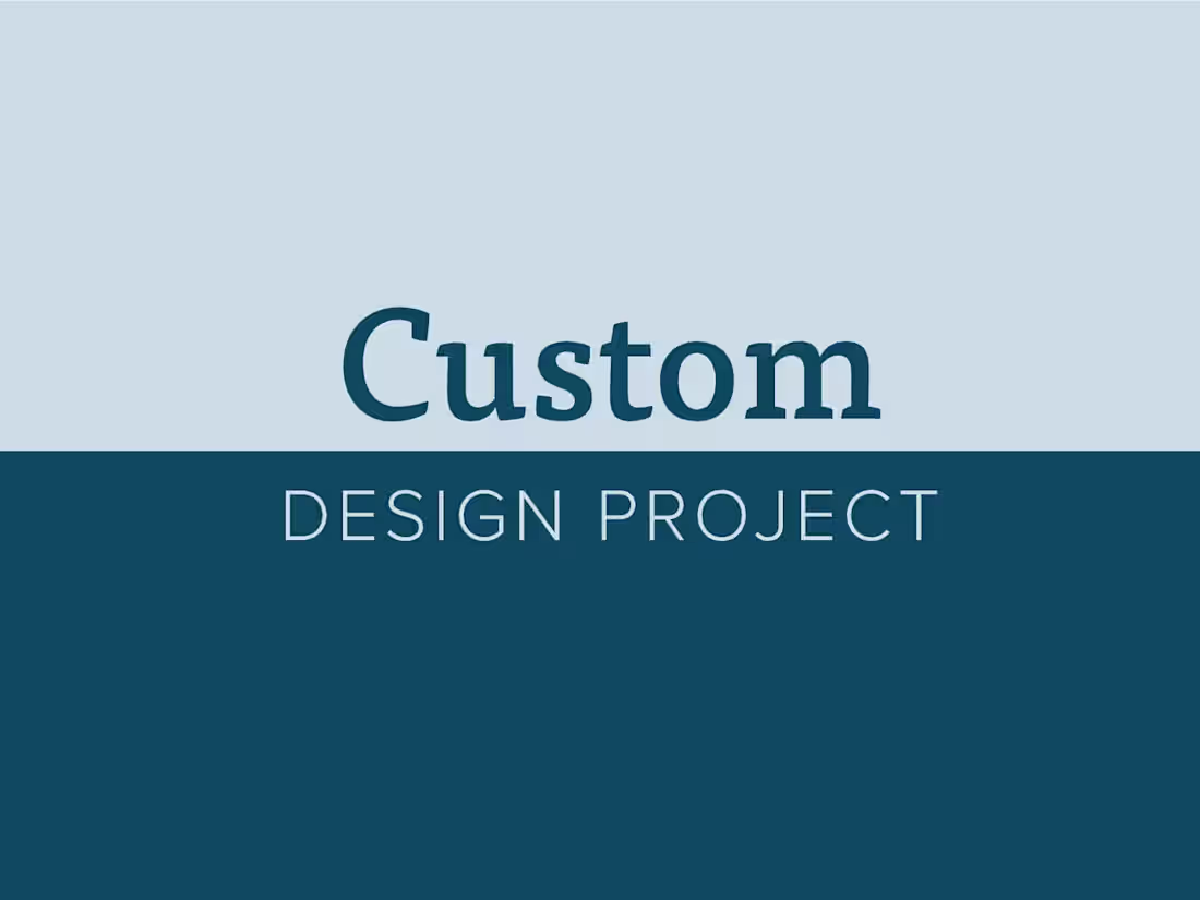 Cover image for Custom Project