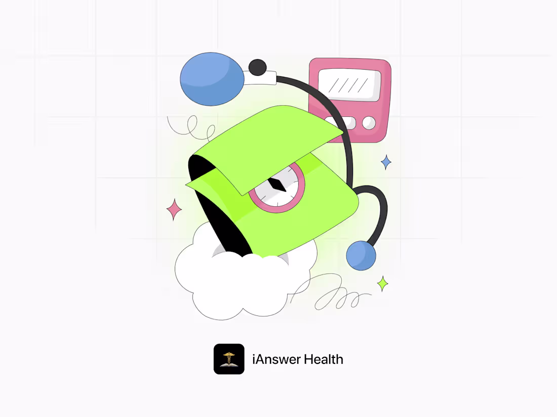Cover image for iAnswer Health: AI-powered chatbot for doctors