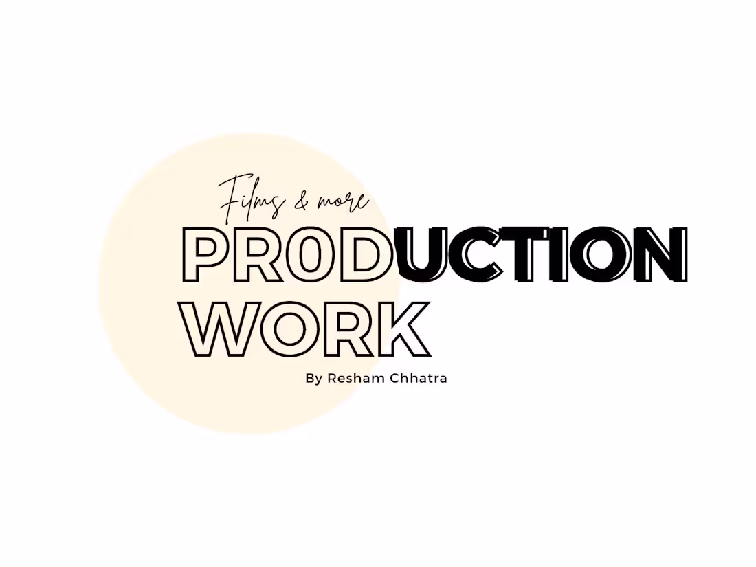 Cover image for Ad Films and Photoshoot