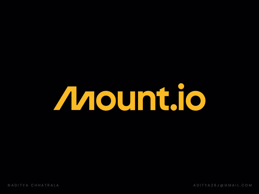 Cover image for Logo design for Mount_io tech company