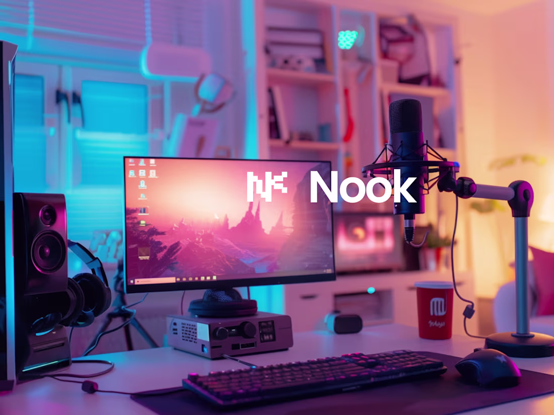Cover image for NOOK Brand Identity Design 