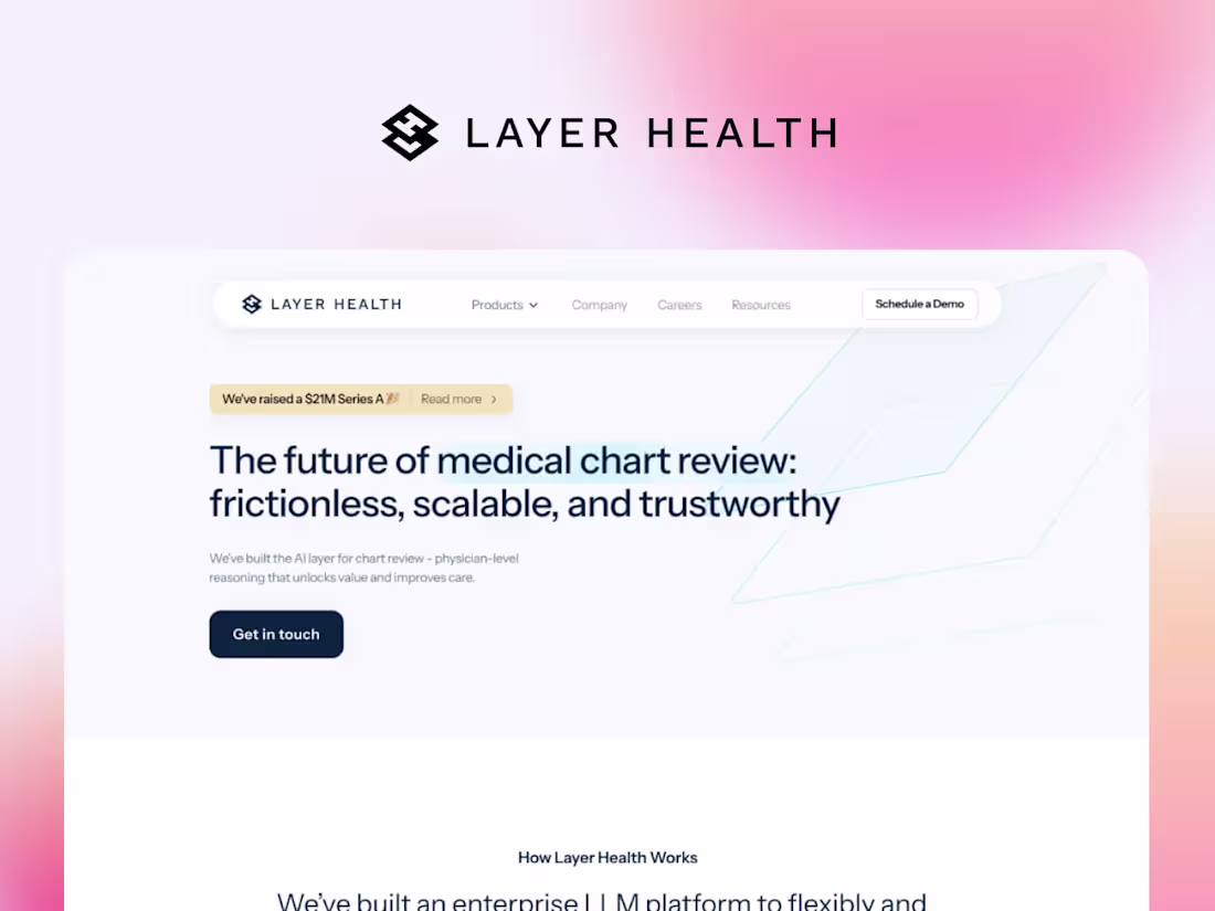 Cover image for The future of medical chart review: frictionless, scalable, and…