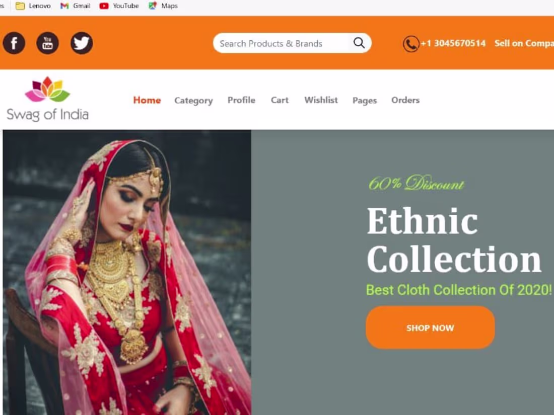 Cover image for SwagOfIndia.com