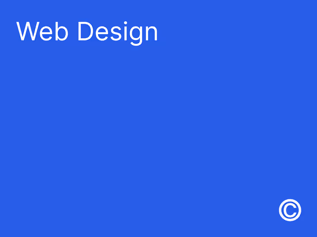 Cover image for Web Design and Development