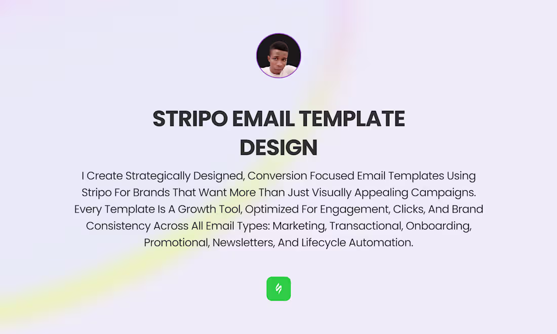Cover image for Stripo Email Template Design