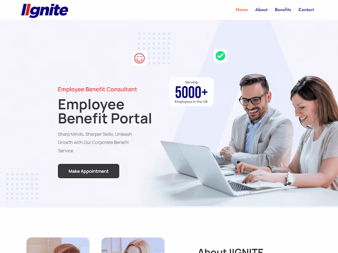 Cover image for Landing page design