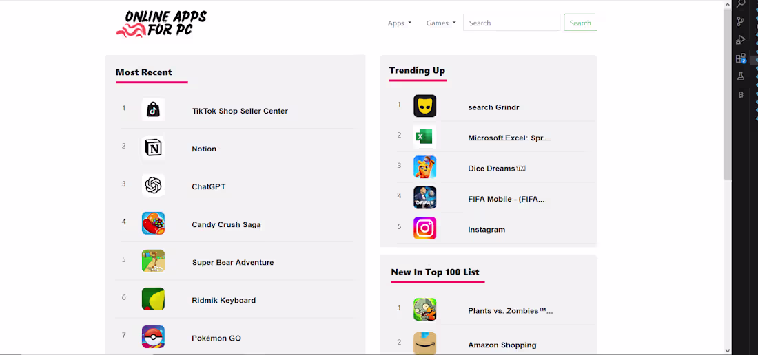 Cover image for Apps Info using Selenium/Laravel and Bootstrap