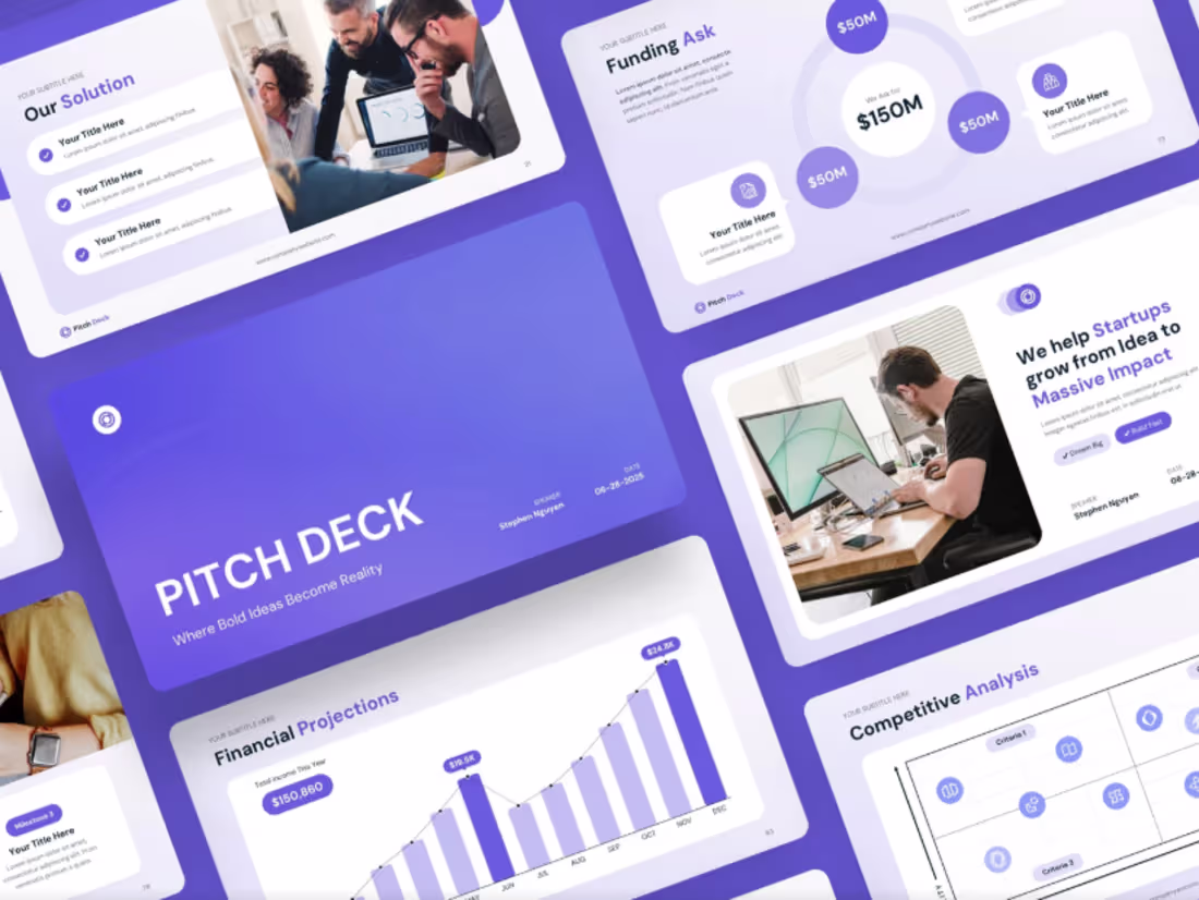 Cover image for Pitch Deck for all industries