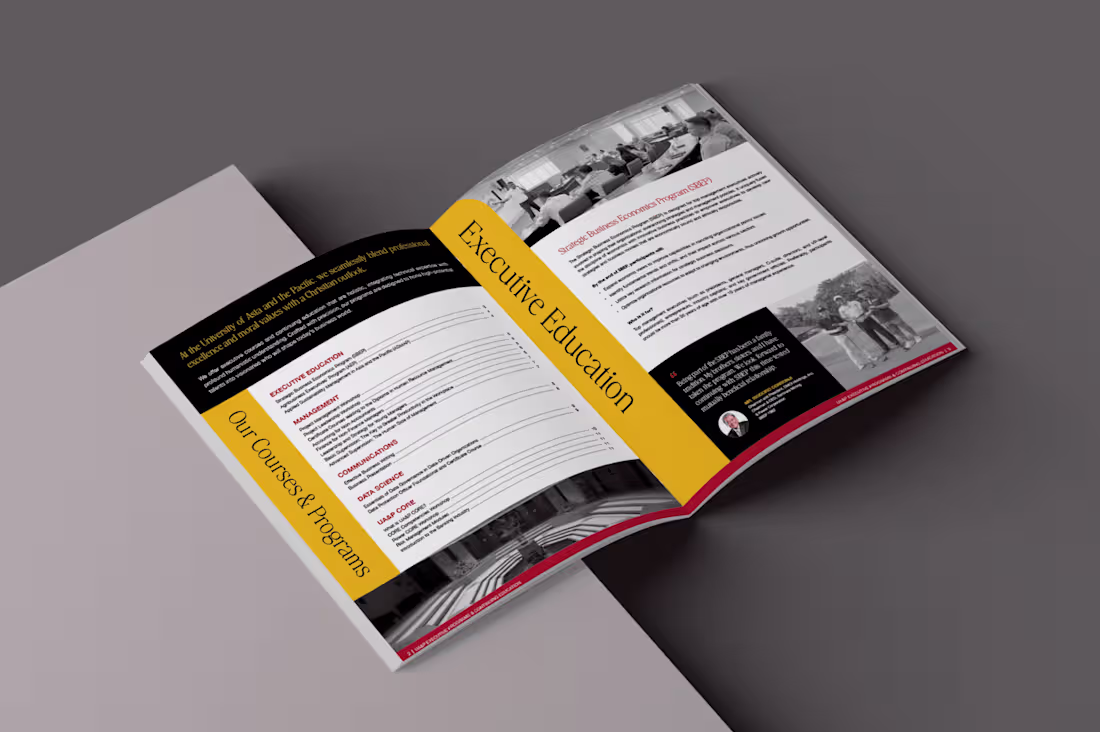 Cover image for University of Asia & the Pacific (Brochure Design)