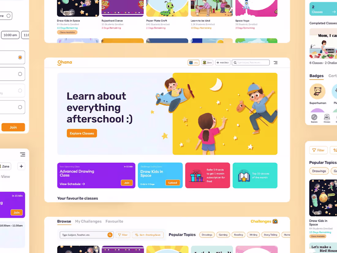 Cover image for Ohana - Edtech Children Learning Application