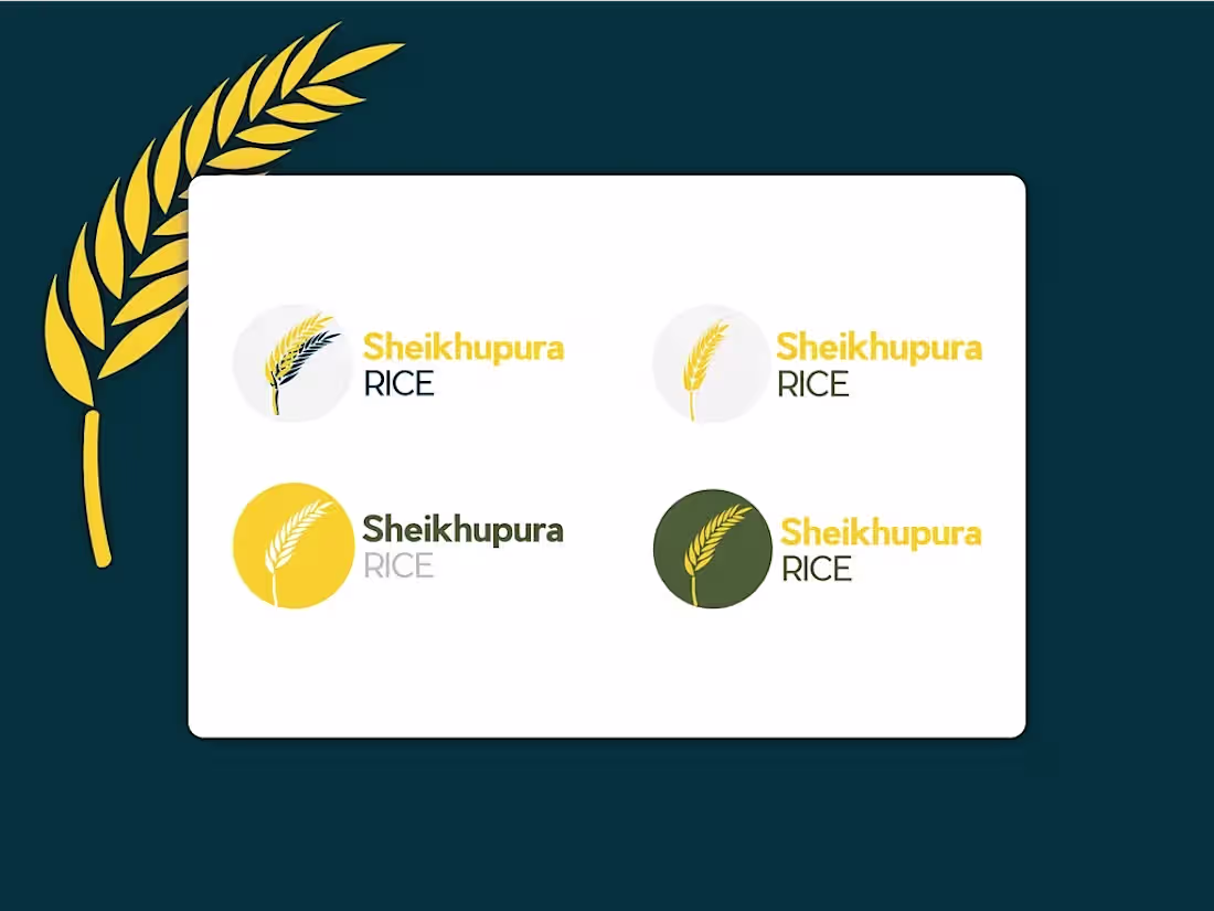 Cover image for Sheikhupura Rice | Brand Identity