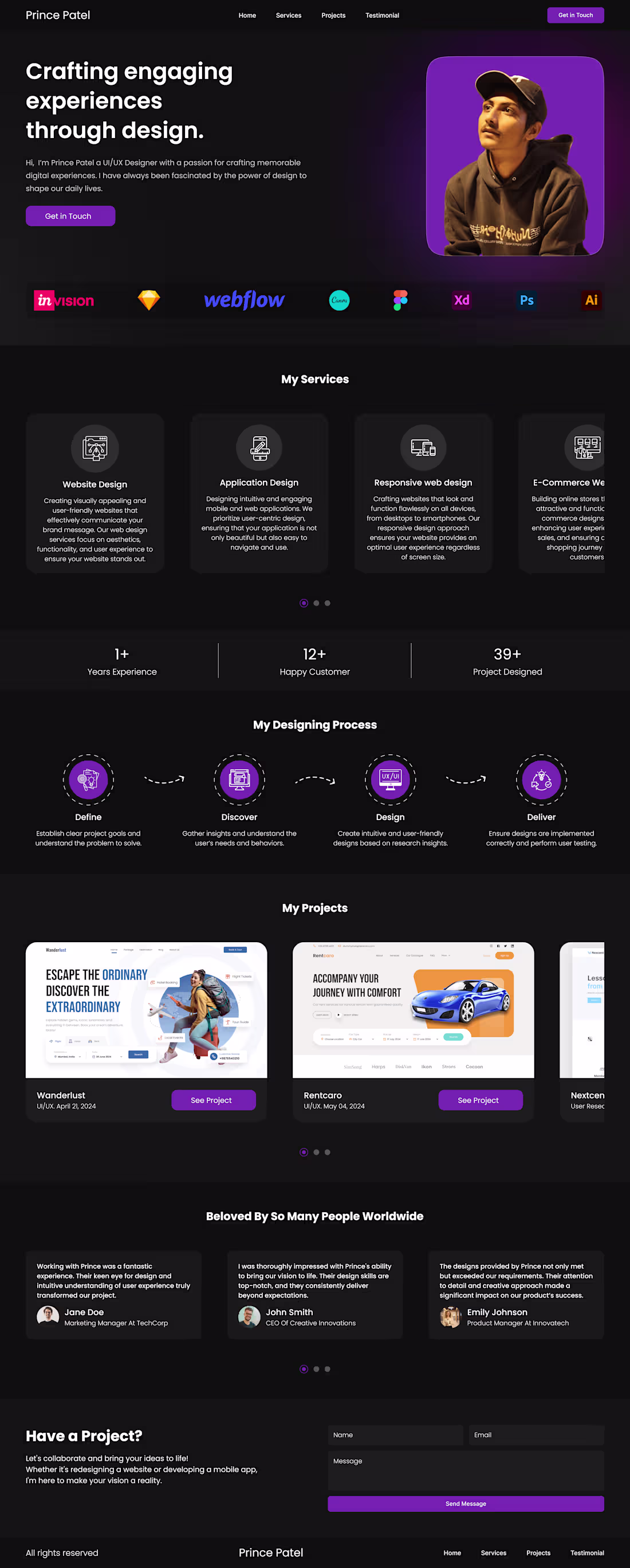 Cover image for Personal Portfolio Website