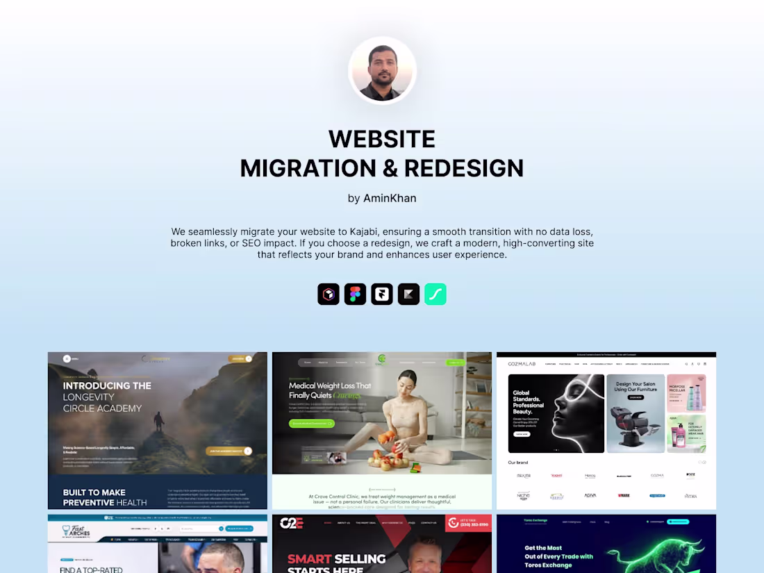 Cover image for Website Migration & Redesign