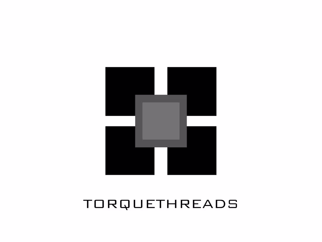 Cover image for Contemporary Square Symbol Logo – TorqueThreads