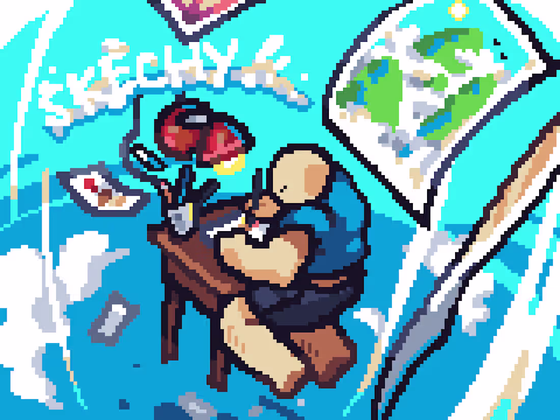 Cover image for Sketchy Pixels