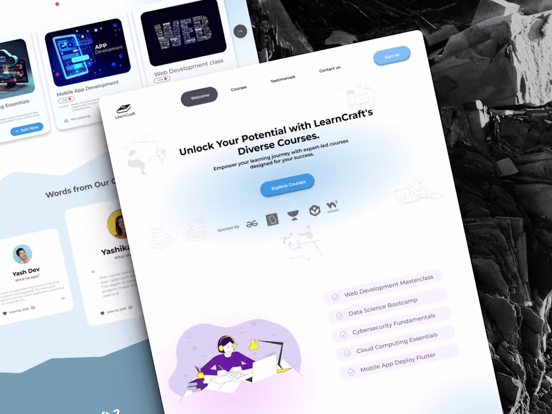 Cover image for Get modern looking websites according to your business needs. 