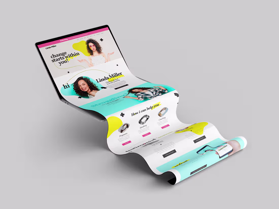 Cover image for Linda Miller - Marketing website