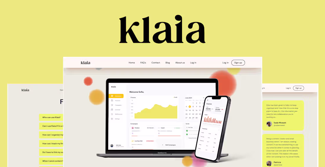 Cover image for Web Design for Tech Startup