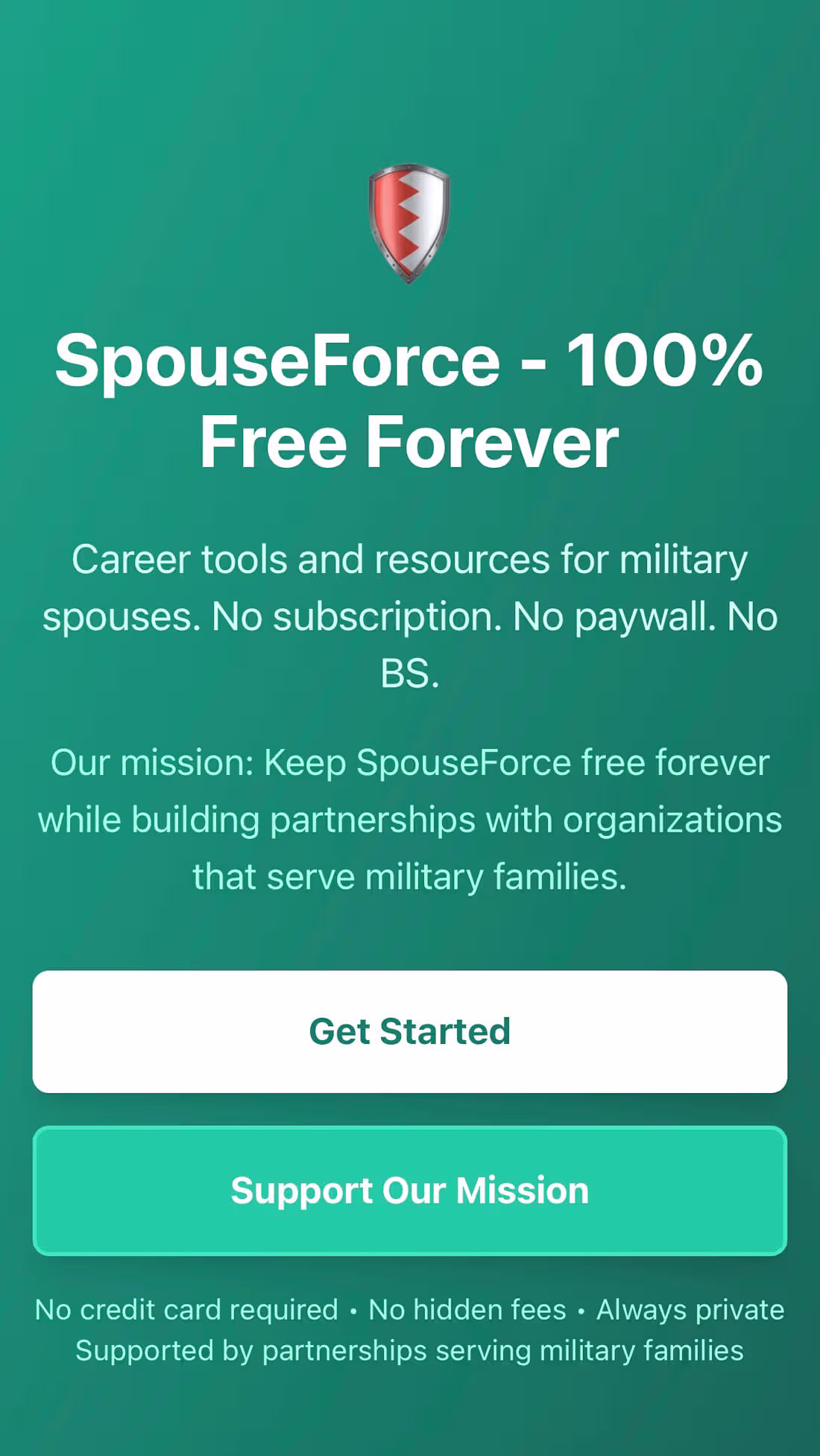 Cover image for SpouseForce - career platform helping military spouses find ...