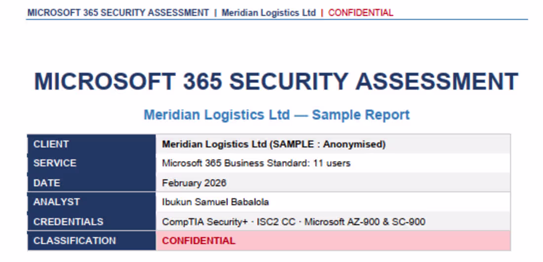 Cover image for Performed a read-only Microsoft 365