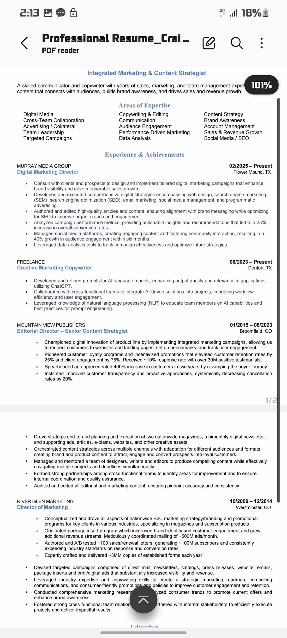 Cover image for Hard work pays off! This resume helped my client finally lan...