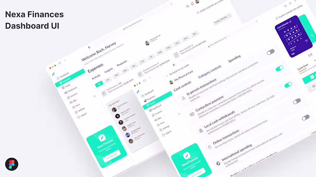 Cover image for Nexa Finance :: Behance