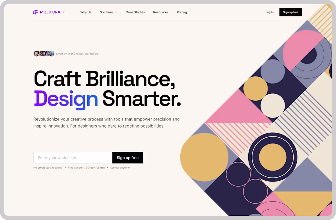 Cover image for SaaS Landing Page UI/UX Design